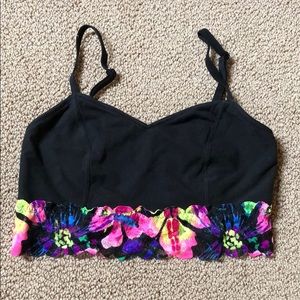 Victoria Secret PINK Colorful Lace Trim Bralette